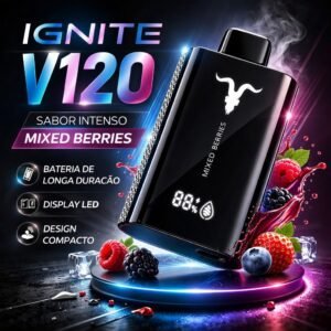 Ignite V120 Sabor intenso! - Perfeito para Ocasiões especiais!