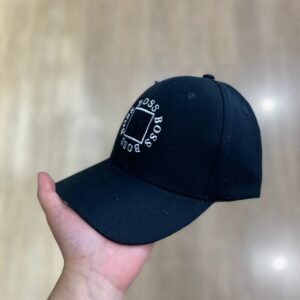 Boné Hugo Bosso Preto de Regulagem - Para Ocasiões especiais.