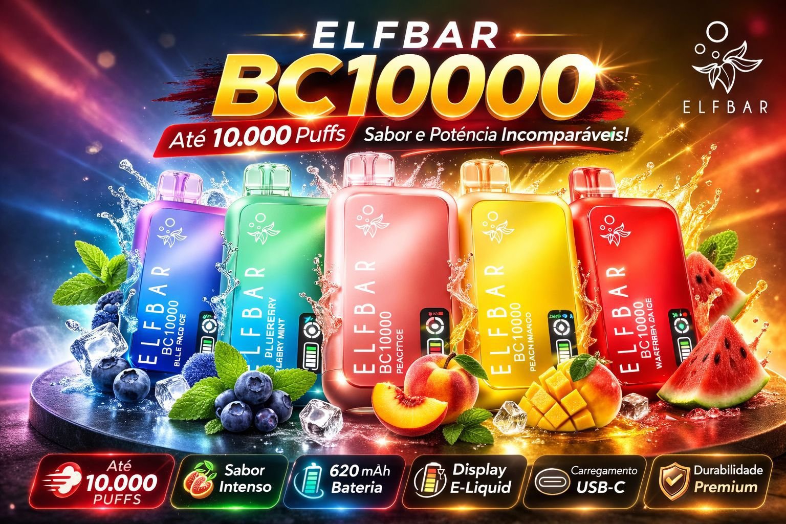 Elfbar BC10K Special edition - Feito para Ocasiões especiais.